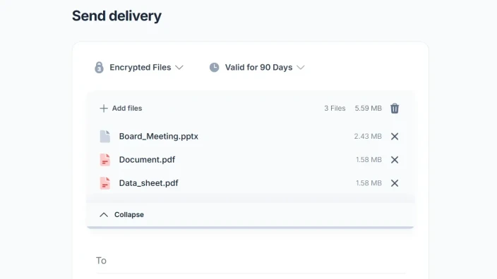 Secure data exchange